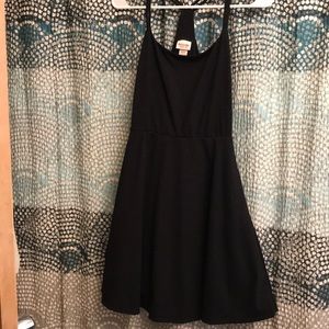 WORN ONCE. Cute black dress!